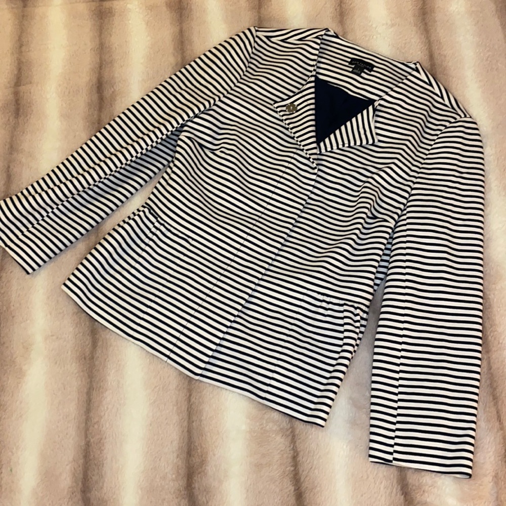 Ann Taylor Striped Blazer